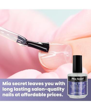 Mia Secret Professional Acid Free Nail Prep Dehydrator 15ml - Enhanced Bonding for Acrylic Powder & Gel Polish - Buy Online on SooperMarket.com