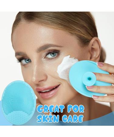 Lallisa 30-Piece Silicone Face Scrubber Set for Baby | Gentle Cradle Cap Brush for Facial Cleansing, Exfoliation, and Massage | Ideal for Dry Skin, Eczema - Buy Online on SooperMarket.com