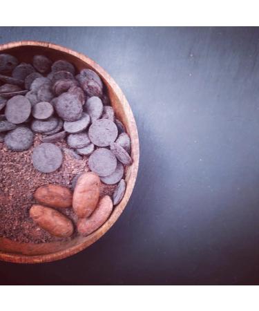Cacao Buttons 100% Raw and Pure Cocoa Criollo Variety 250g Located in The Rainforest of Madagascar. - Buy Online on SooperMarket.com