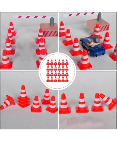Toyandona Mini Warder Set - 30 Robust Plastic Cones for Children s Sports Dog Training & Parkour - Ideal Gift Red - Buy Online on SooperMarket.com