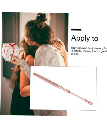 Spring Ear Scope - Stainless Steel Ear Cleaner Spoon | Rose Gold Ear Pick for Ear Cleaning - 1pc - Buy Online on SooperMarket.com