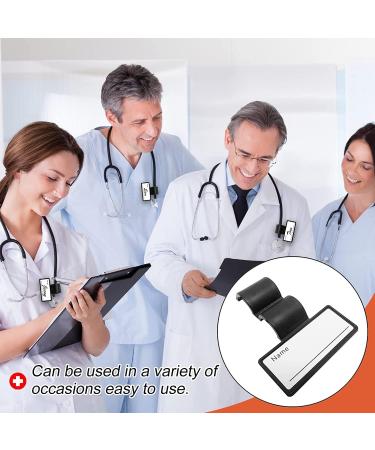 Custom Stethoscope Name Tag - Two-Sided ID Clip for ADC MDF & Littmann - Perfect for Nurses EMTs Vets & Med Students - Buy Online on SooperMarket.com