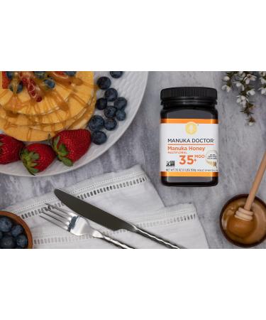 Manuka Doctor Multifloral Manuka Honey MGO 35+ - 17.6 oz (500g) - Premium Health Boost - Buy Online on SooperMarket.com