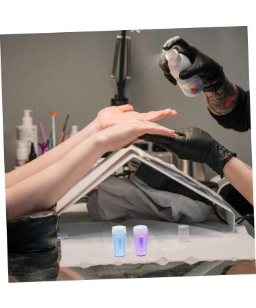 IMIKEYA 2 Sets Nail Stamp Girls Suit Nail Art Stencils Pro Tools Silicone Manicure Art Stamper Gel for Nails Manicure Kit Jelly Stamper Clear Fully Transparent Silica Gel Aurora 6.5X3X3CM Purple Blue - Buy Online on SooperMarket.com