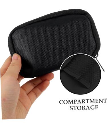 Hemoton Tote Bag 6 Pcs Blood Meter Storage Bag Zipper Case Doctor Supplies Portable Sphygmomanometer Suitcase Blackx3pcs 13x8.5cmx3pcs - Buy Online on SooperMarket.com