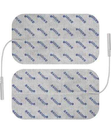 Axion Extra Large Electrode Pads - 4 Pack for EMS Electro Stimulation & Cellulite | International Shipping - Buy Online on SooperMarket.com