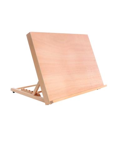 U.S. Art Supply Large 18-1/2" Wide x 14-1/8" (A3) Tall Artist Adjustable Wood Drawing Board