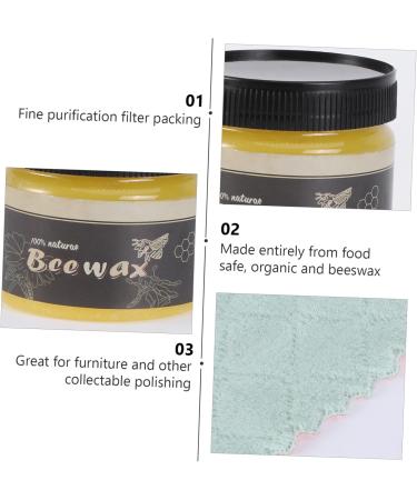 VILLCASE 2pcs Beeswax Wood Seasoning Wax - Natural Polishing Wax for Wood Care - 0.04oz Yellow | International Shipping Available - Buy Online on SooperMarket.com