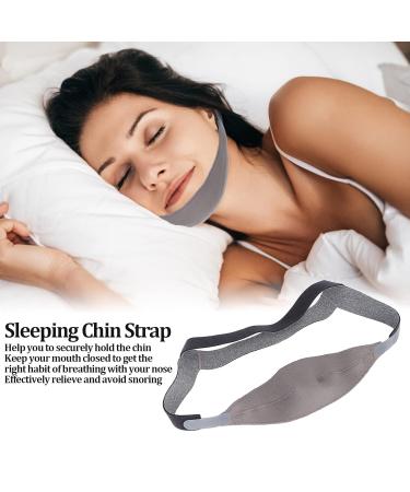 Anti-Snoring Chin Strap for Improved Sleep Quality - Nylon Material with Good Elasticity - Buy Online on SooperMarket.com