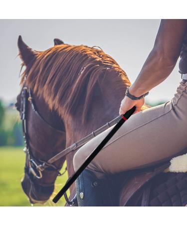 KOWPEWU 2-Piece Set 18 Riding Crop Sticks - Black with Non-Slip Handles - Buy Online on SooperMarket.com