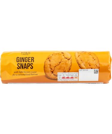 M&S Ginger Snaps Biscuits with Light Brown Sugar for a Caramelised Flavour - 750g (3 x 250g) - Buy Online on SooperMarket.com
