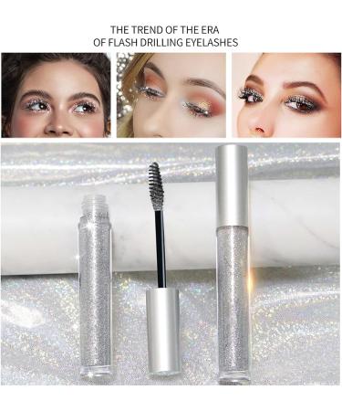 Glitter Lashes Mascara Quick Drying Waterproof Long Lasting Shiny Mascara 3.5g - Buy Online on SooperMarket.com