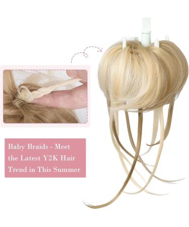 REECHO Super Long Messy Bun Hair Piece: Blonde Highlights Ponytail Extension for Women & Girls - Buy Online on SooperMarket.com
