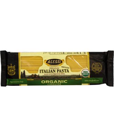 Alessi Italian Organic Linguine, 1 Pound (Pack of 12)