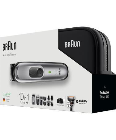 Buy Brown Multi-Grooming Kit 7 MGK7920 | 10-in-1 Beard Trimmer & Hair Clipper for Men - Face Head & Body Hair - Black/Silver - Buy Online on SooperMarket.com