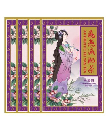 Fei Yan Diet Tea - Detox & Slimming Herbal Tea - Authentic FEIYAN - 160 Tea Bags 4