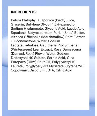 Then I Met You Birch Milk Exfoliating Toner - Vegan Clean Skincare (3.38 fl oz) - Buy Online on SooperMarket.com