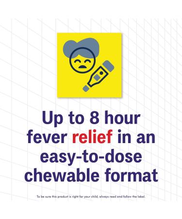 Junior Strength Advil Grape (40 ct) Chewable Tablets for Pain & Fever Relief - Buy Online on SooperMarket.com