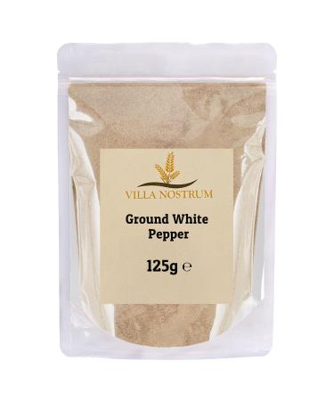 Ground White Pepper 125g by Villa Nostrum