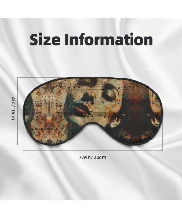 Buy Music Soft Sleep Eye Mask - Breathable Eye Patch for Women | Ideal for Travel & Relaxation - Shop Now - Buy Online on SooperMarket.com
