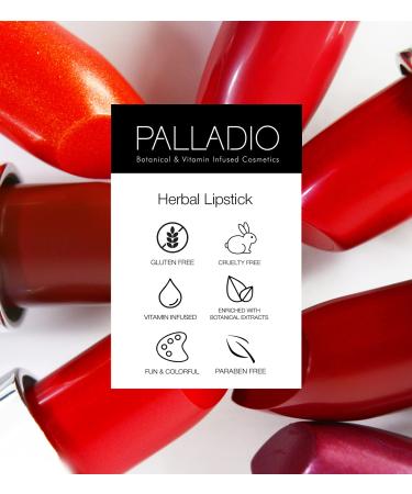 Palladio Matte Lipstick - Darling Damask | Long-Lasting Formula - Buy Online on SooperMarket.com