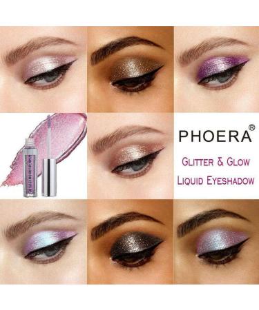 AQUAPURITY PHOERA Magnificent Metals Glitter Eyeshadow Palette - 112 PINCH ME - Buy Online on SooperMarket.com