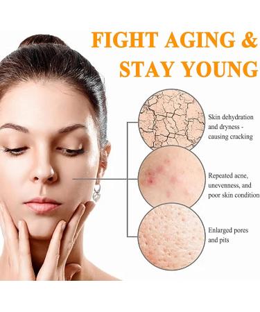20% Vitamin C Serum for Face with Hyaluronic Acid Reduce Pigmentation for Face Boost Skin Collagen Anti Aging & Wrinkle Facial Serum Brighten Hydrate & Plump Skin Dark Spot Remover for Face - Buy Online on SooperMarket.com