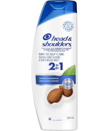 Head & Shoulders Dry Scalp 2-in-1 Anti-Dandruff Shampoo + Conditioner 370 mL - Buy Online on SooperMarket.com