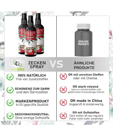 Buy Nature Animal Tick Protection Spray for Dogs & Cats - Natural & Highly Effective Tick Defense - Buy Online on SooperMarket.com