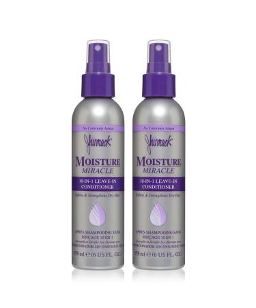 jhirmack 10-in-1 Leave-In Conditioner Spray | Heat Protectant | Detangles Softens Repairs & Adds Shine | Made with Vitamin E & B5 | Set of 2 6 Fl Oz (Pack of 2)