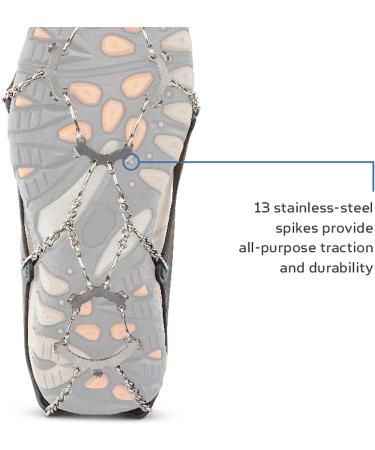 Traverse Heavy-Duty Traction Spikes for Snow and Ice Walking - Large (1 Pair) - Buy Online on SooperMarket.com