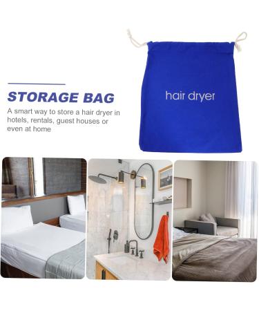 Baluue 3 Pcs Hair Dryer Storage Bag Dustproof Pouch Black Backpack Drawstring Sack Hair Dryers Canvas - Buy Online on SooperMarket.com