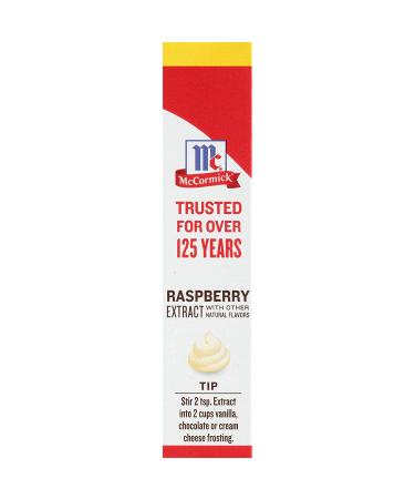 McCormick Raspberry Extract with Other Natural Flavors  2 fl oz Raspberry 2 Fl Oz (Pack of 1) - Buy Online on SooperMarket.com