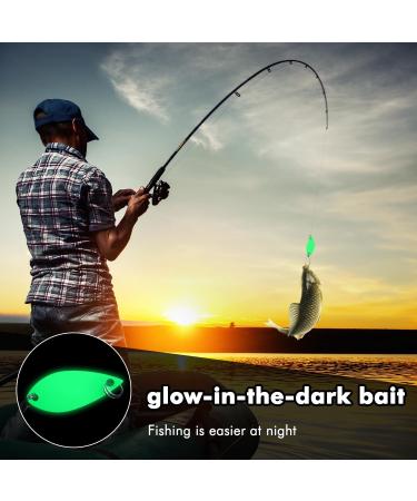 12-Piece Trout Spoon Set | Realistic Trout Bait & Spinner for Pike Zander Perch | Complete Fishing Set with Spoon Box - Buy Online on SooperMarket.com