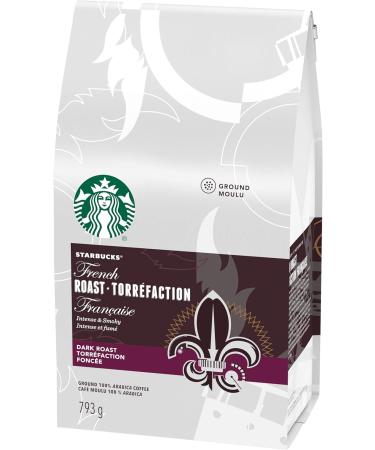 Starbucks Ground Coffee French Roast 793g Bag 4 Count 4 count (Pack of 1) Coffee - Buy Online on SooperMarket.com