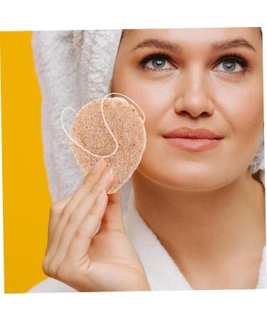 Mikinona Walnut Cleansing Puff Sponge - Gentle Face Wash & Bath Essential for Radiant Skin - Buy Online on SooperMarket.com