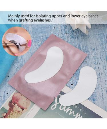 50 Pair Lint-Free Eye Masks for Eyelash Extensions - Hydrogel Eye Pads Anti-Aging Gel Patches (Pink) - Optimal Comfort and Performance - Buy Online on SooperMarket.com