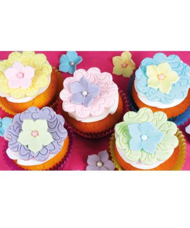 Funcakes Fondant MultiPack Pastel Colors - Easy to Use Smooth & Flexible Cake Decorating | Halal Kosher Gluten-Free | 5 x 100g - Buy Online on SooperMarket.com