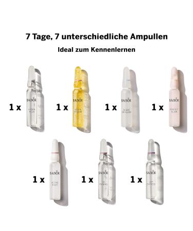 Babor The White Collection Gift Set - Vegan Serum Ampoules | Moisture Regeneration & Strength | 2022 Edition - 7 x 2 ml - Buy Online on SooperMarket.com