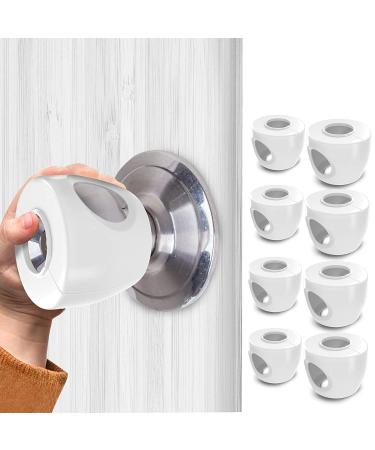 Tiny Patrol 8 Pack Baby Safety Childproof Door Knob Cover, Universal-Fit Most Knobs