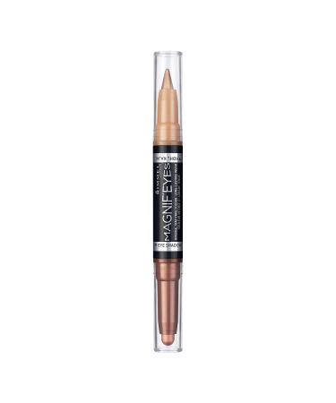 RIMMEL LONDON Magnif'eyes Double Ended Shadow + Liner - Queens of the Bronzed Age | Buy Internationally Online - Buy Online on SooperMarket.com