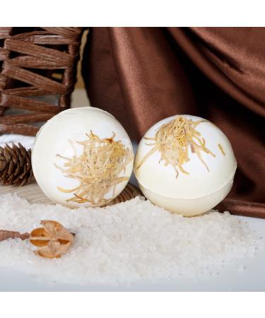 Coconut Milk Spa Gift Basket for Women - 18pc Bath Set with Bombs, Bubble Bath, Shower Gel, Scrub & More - Buy Online on SooperMarket.com