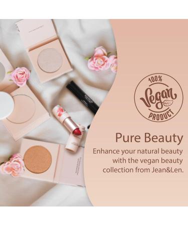Jean & Len 2in1 Compact Powder Matte & Cover 02 Sand - Vegan Paraben-Free Lightweight Mattifying Powder (10g) | International Shipping Available - Buy Online on SooperMarket.com