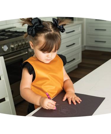 Shop Tiny Twinkle Mess-Proof Toddler Bibs | 2 Pack Sand & Cinnamon - Perfect Baby Food Bibs for Ages 2-4 - Buy Online on SooperMarket.com