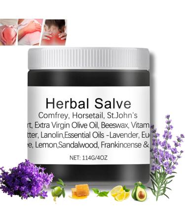 Herbal Salve Organic Herbal Salve Natural Joint Care Herbal Salve Comfrey Cream For Pain Organic Joint Cream Comfrey Salve Improves Mobility Reduces Swelling Comfrey Cream for Joint