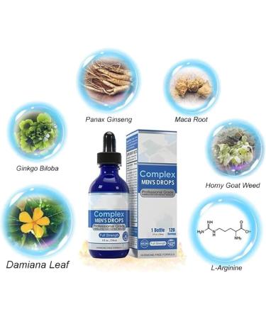 Buy NexusBio Labs Complex Men Drops - 2 Piece Set | International Shipping Available - Buy Online on SooperMarket.com