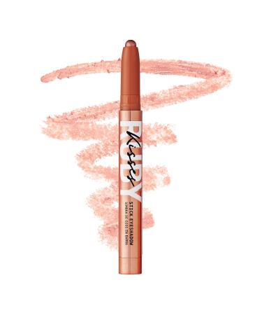 Ruby Kisses Eye Shadow Stick   Cr me Eyeshadow Makeup Multi-Stick  Long-Lasting Pearl Shimmer Crayon  Metallic Glitter Eyeliner  Highlighter Eyeshadow Pencil  Sharpener Included (Rose Glam)