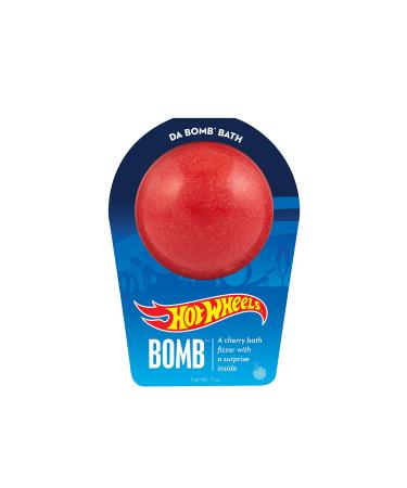 DA BOMB Hot Wheels Red Bath Bomb  7oz Cherry 1 Count (Pack of 1)