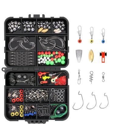 Vicloon fishing hooks kit fishing accessories set incl.