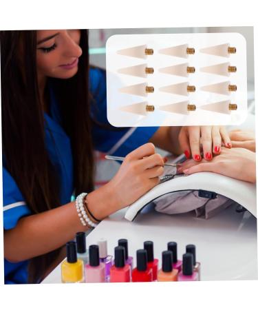 DOITOOL 12pcs Point Drilling Pen Wax Head Wax Replacement Tips Rhinestone Kit for Teeth Jewlery Wax Picker Small Mirrors for Crafts Transparent Glasses Case Jewelry White Nail Dot Pen - Buy Online on SooperMarket.com